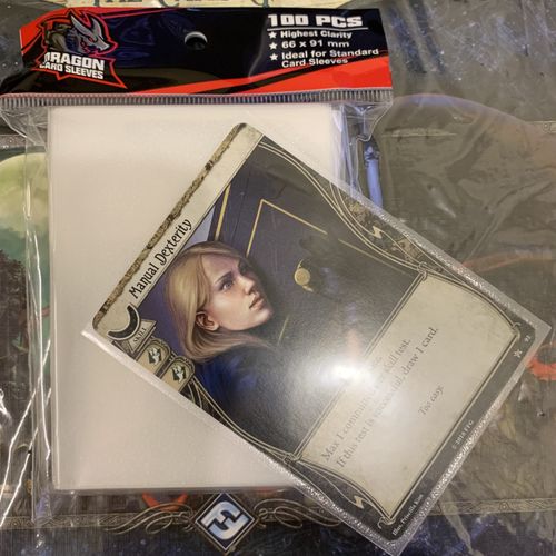 Card size not standard in Arkham Horror LCG. What sleeves fit properly. |  BoardGameGeek