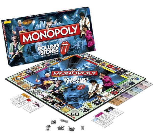 Coperta Monopoly: The Rolling Stones Collector's Edition