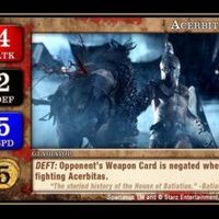 Spartacus: Acerbitas Promo Card