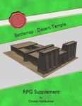 RPG Item: Battlemap: Desert Temple
