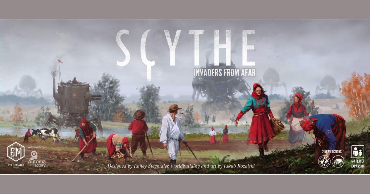 Realistic Resources Expansion Scythe Board Game 80pcs GTGSTM608 