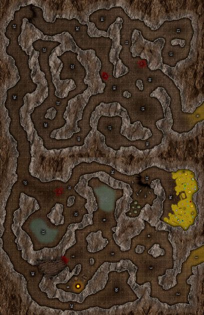 VTT Map Set 227: Underworld Mega-Dungeon #10 | RPG Item | RPGGeek
