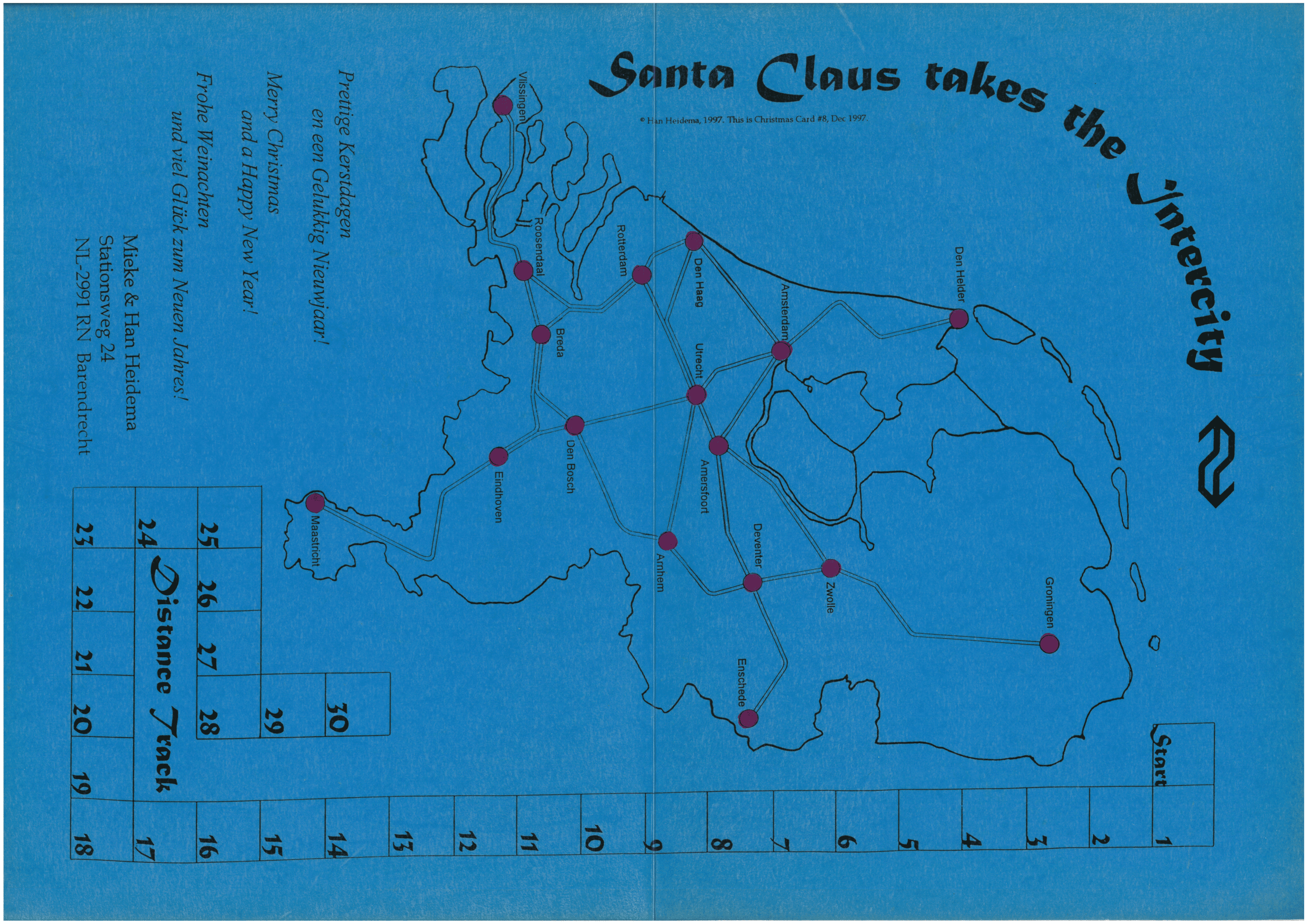 Santa Claus Takes the Intercity