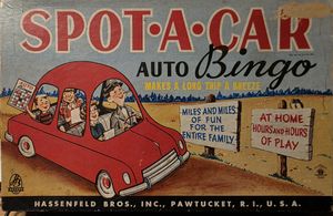 Spot A Car Auto Bingo