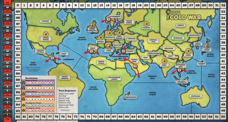 ボードゲーム　[日本語訳無し] クォーターマスター・ジェネラル： コールドウォー (Quartermaster General： The Cold War) Quartermaster General The Cold War Board Game | eBay