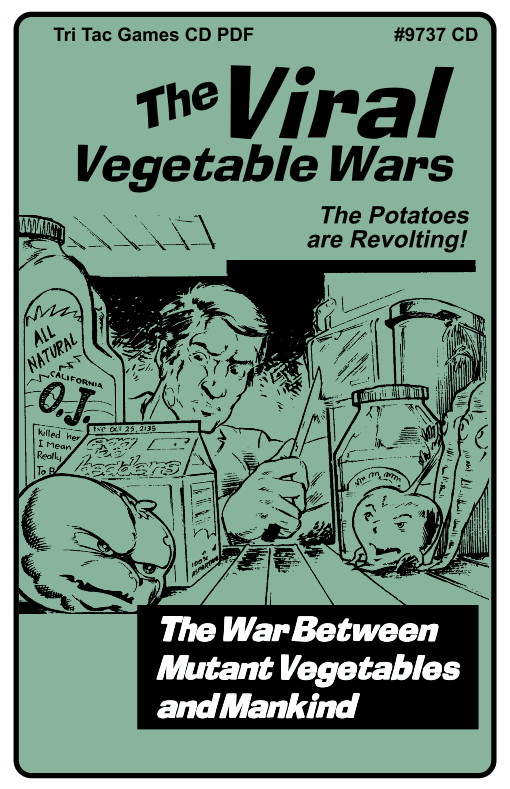 The Viral Vegetable Wars box art