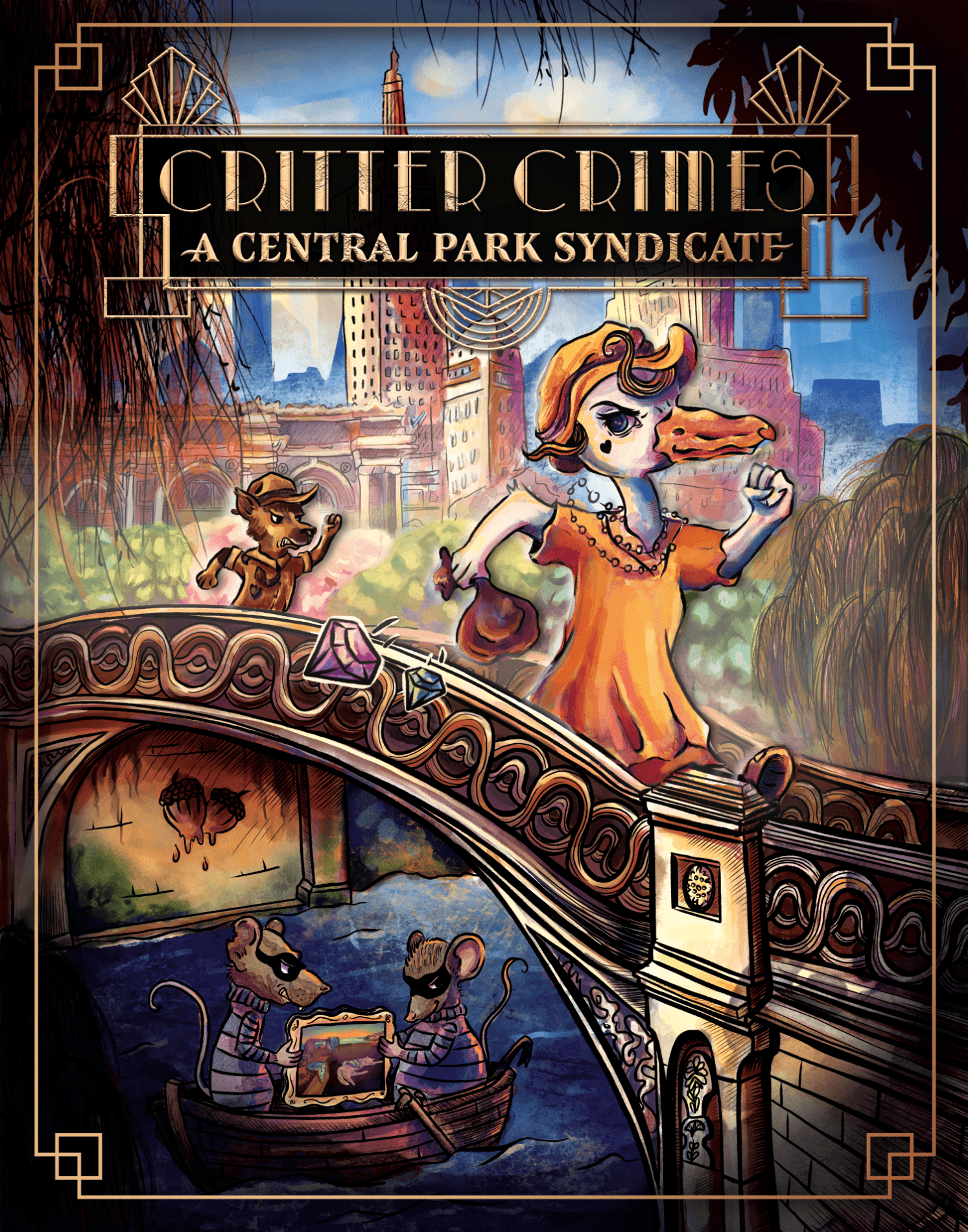Cover art for Critter Crimes
