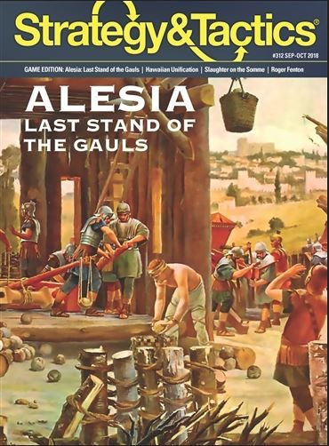 Jeu De Société ALESIA - Wargame Stratégie Descartes - 1985 - Occasion Bon état