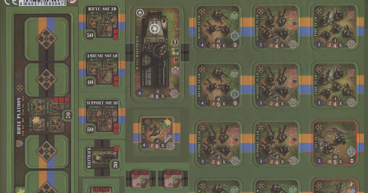 Play Well Games - Espansione Heroes Of Normandy: Plotone Fucilieri Americani (US Rifle Platoon)