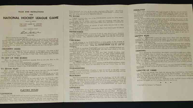 The National Hockey League Game