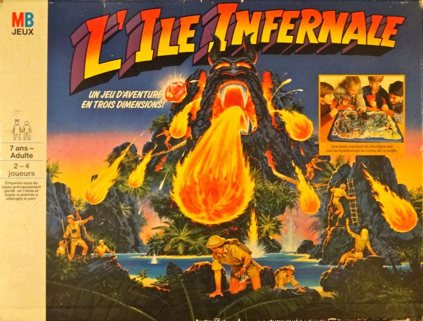 Fireball Island - L'Ile Infernale - Jeu De Société Goliath - Occasion