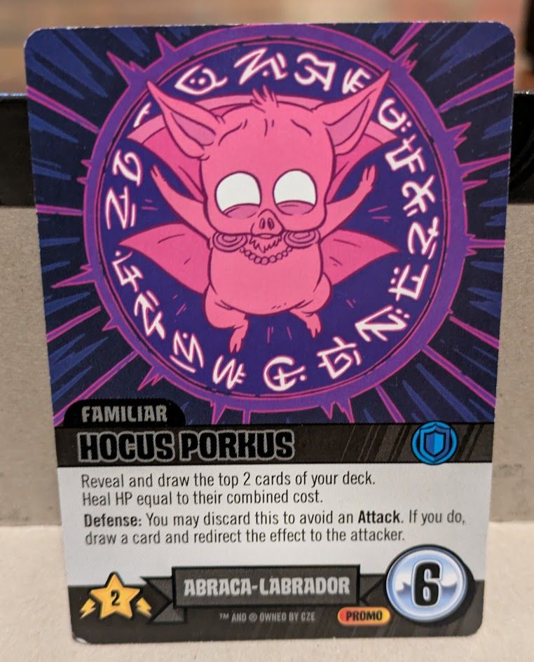 Epic Spell Wars of the Battle Wizards: Hocus Porkus Familiar Promo
