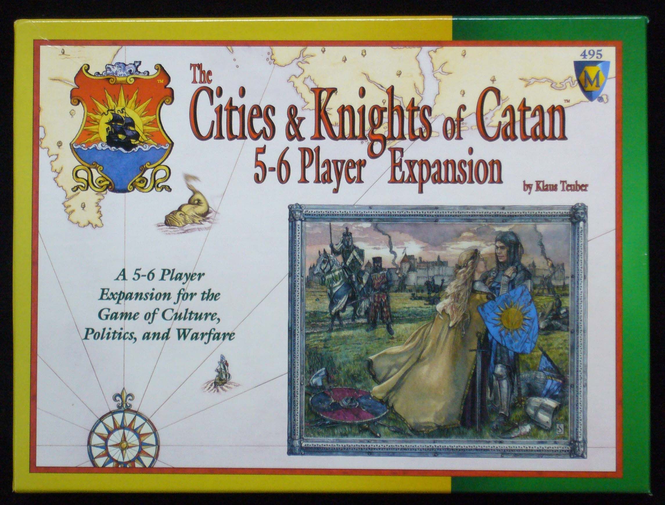 The Cities and Knights of Catan uitbreiding