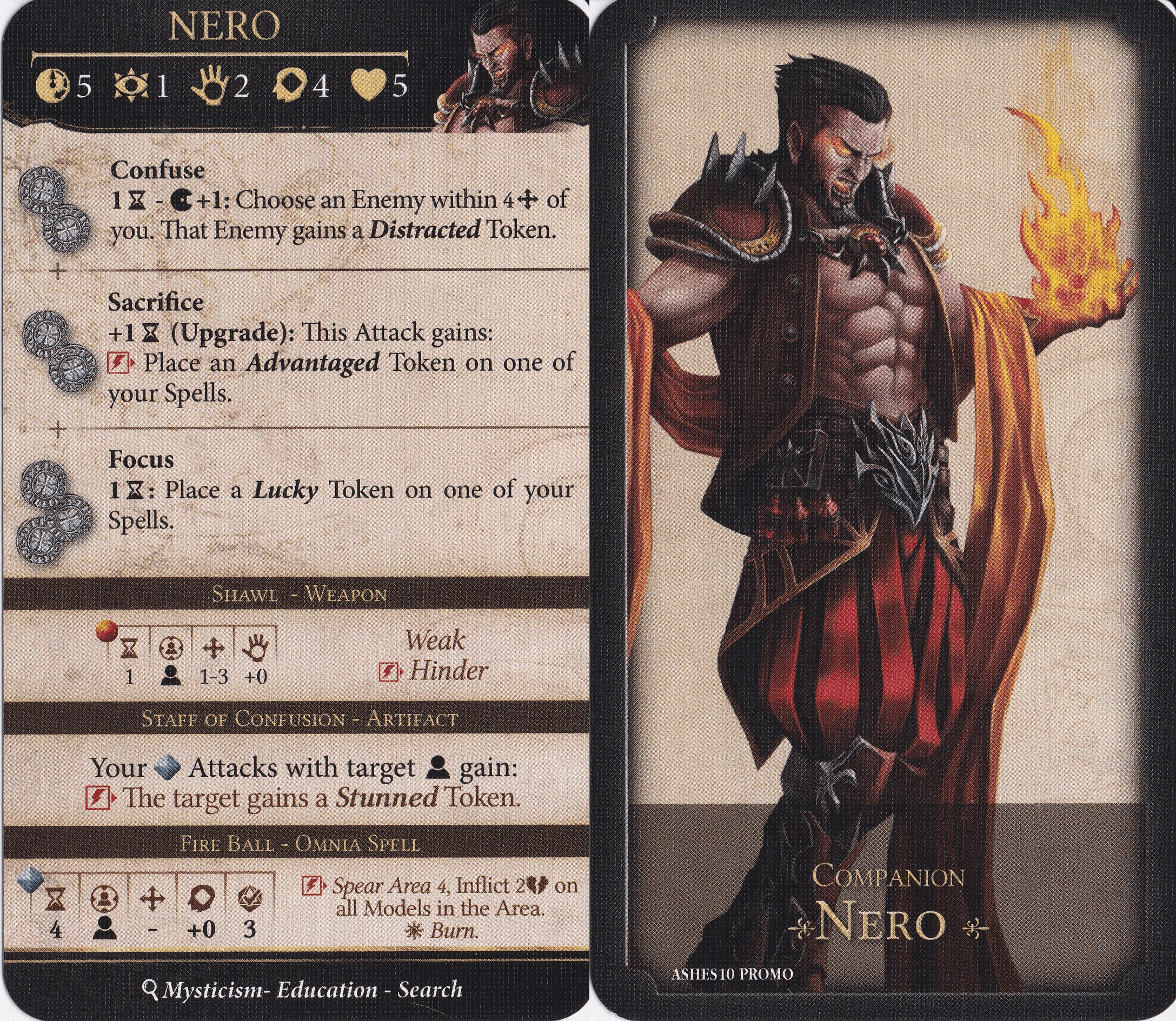 Nova Aetas Renaissance: LMS 10th Anniversary Nero Promo Card cover art