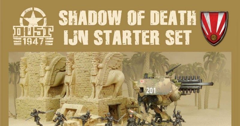 DUST 1947: 日本海軍玄武/バサン中型ウォーカー (ロケット/アサルト) Dust 1947: Imperial Japan Navy Starter Set – Shadow of Death