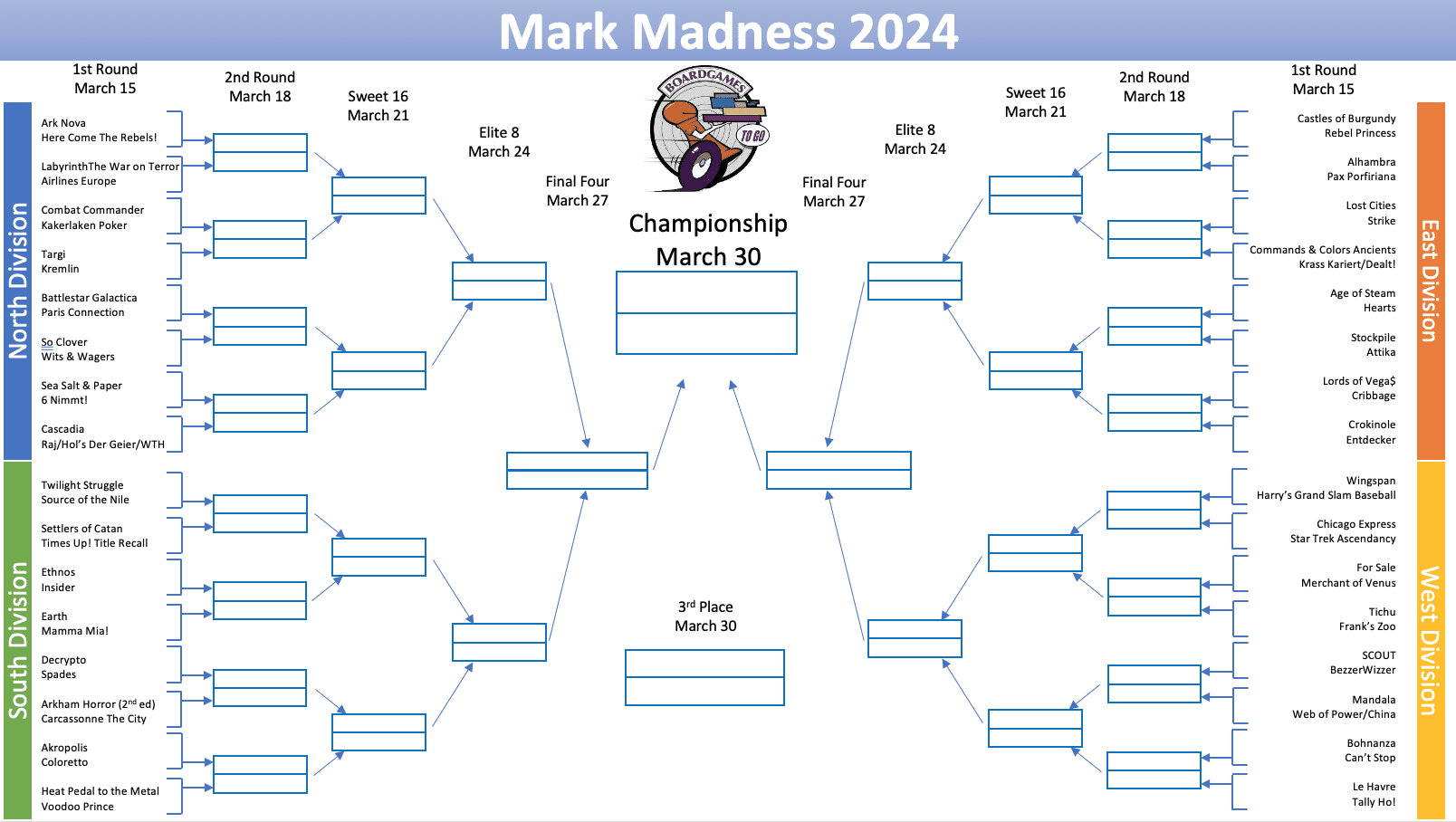 Mark Madness 2024