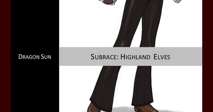 Subrace: Highland Elves | RPG Item | BoardGameGeek
