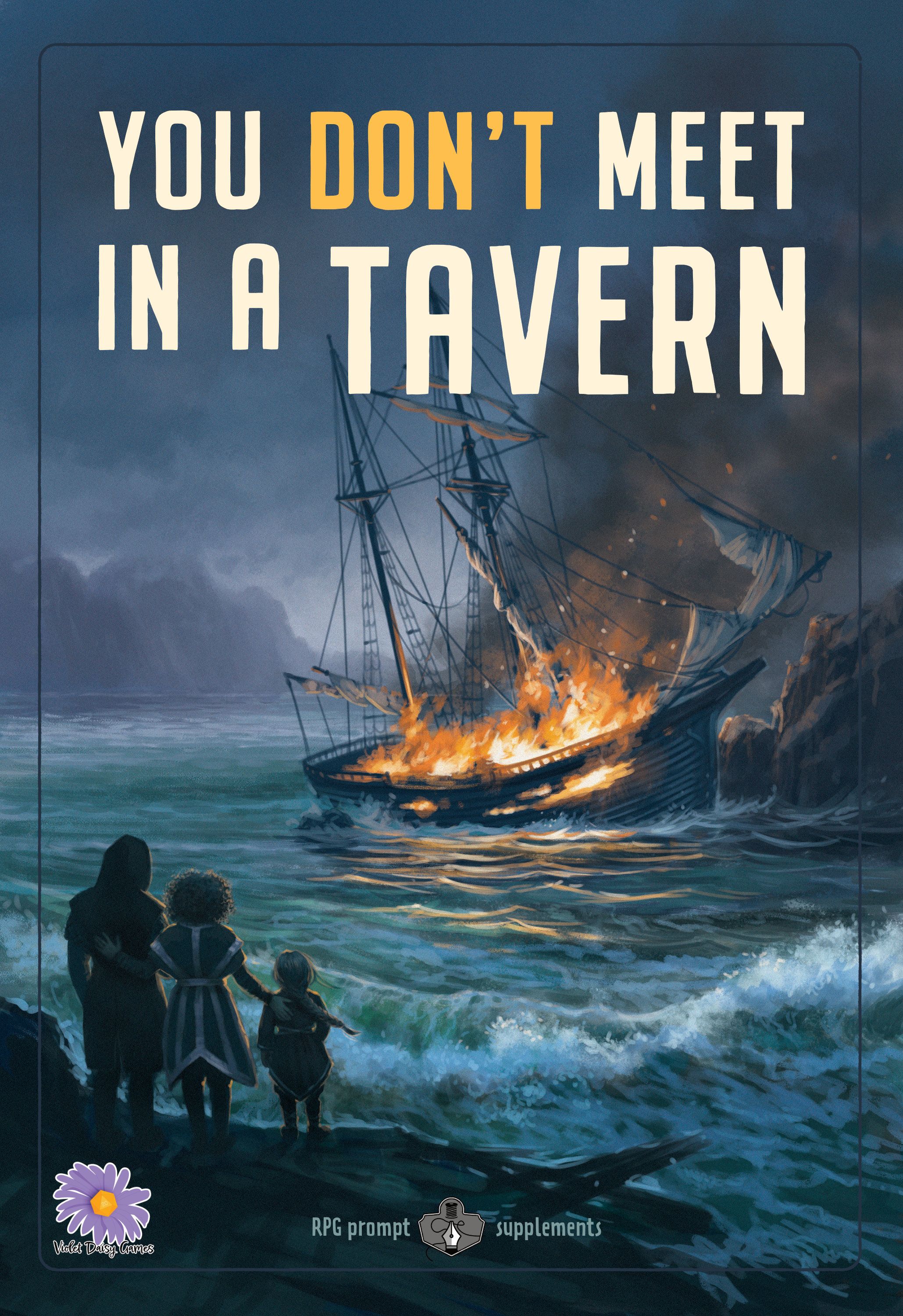 You Don't Meet in a Tavern box art