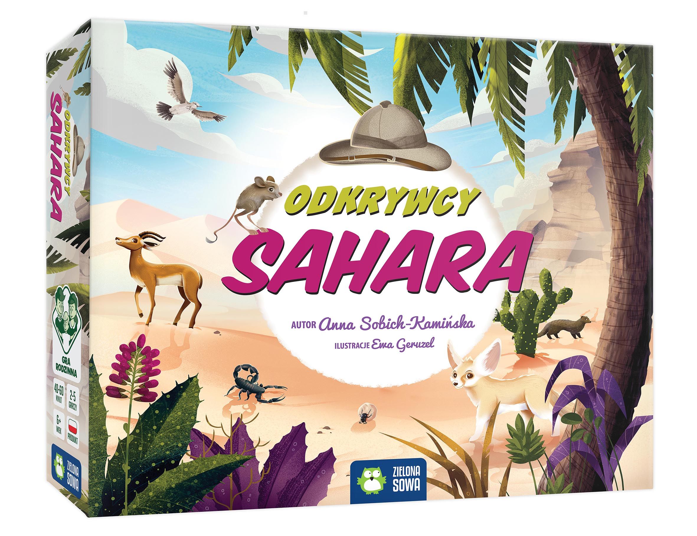 Odkrywcy: Sahara cover art