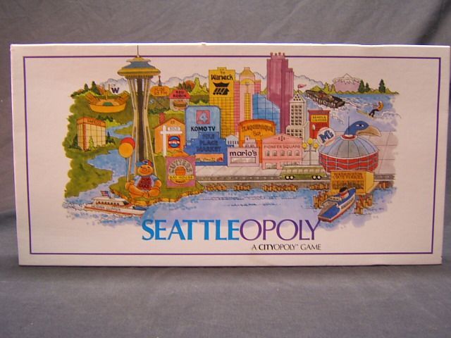 Seattleopoly | Board Game | BoardGameGeek