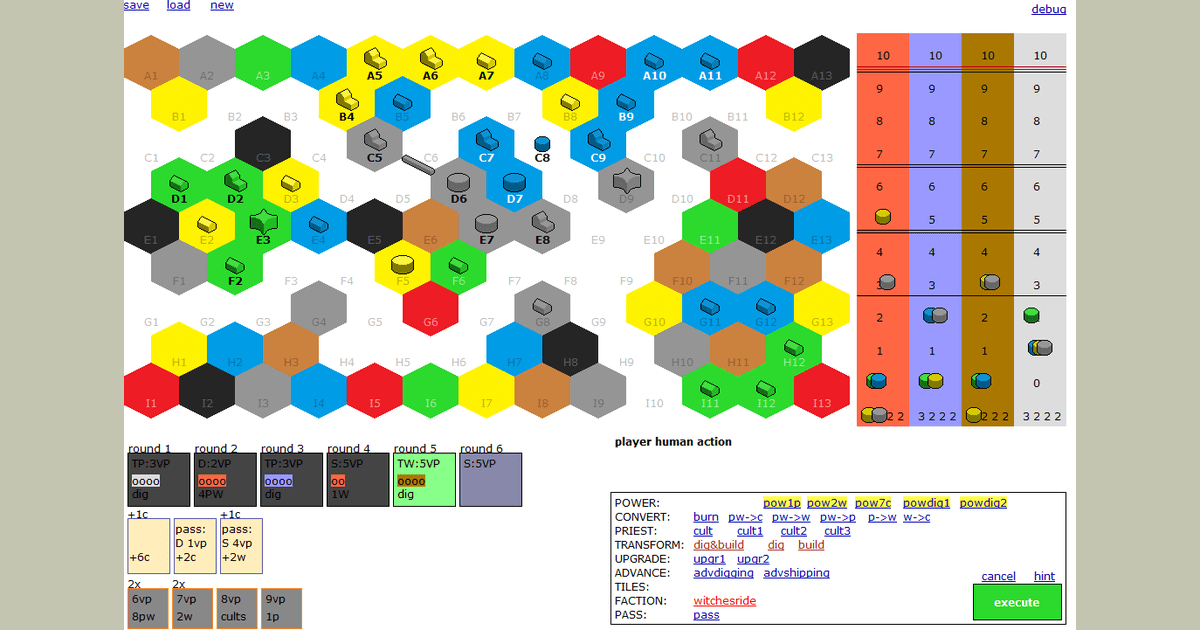 terra mystica board game how to play