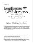 RPG Item: CORS4-03: Castle Greyhawk