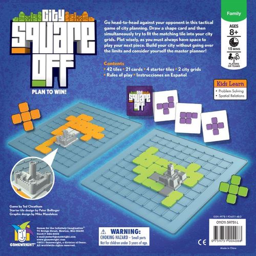 Board Game: City Square Off