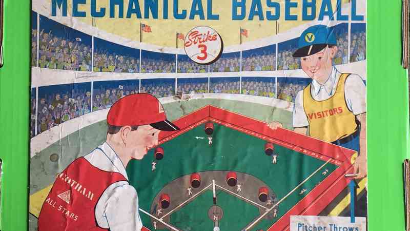 Carl Hubbell "Mechanical" Baseball Game