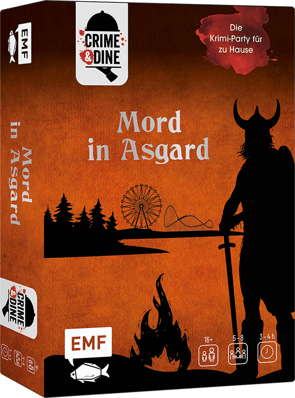 Crime & Dine: Das Krimi-Dinner-Set – Mord in Asgard