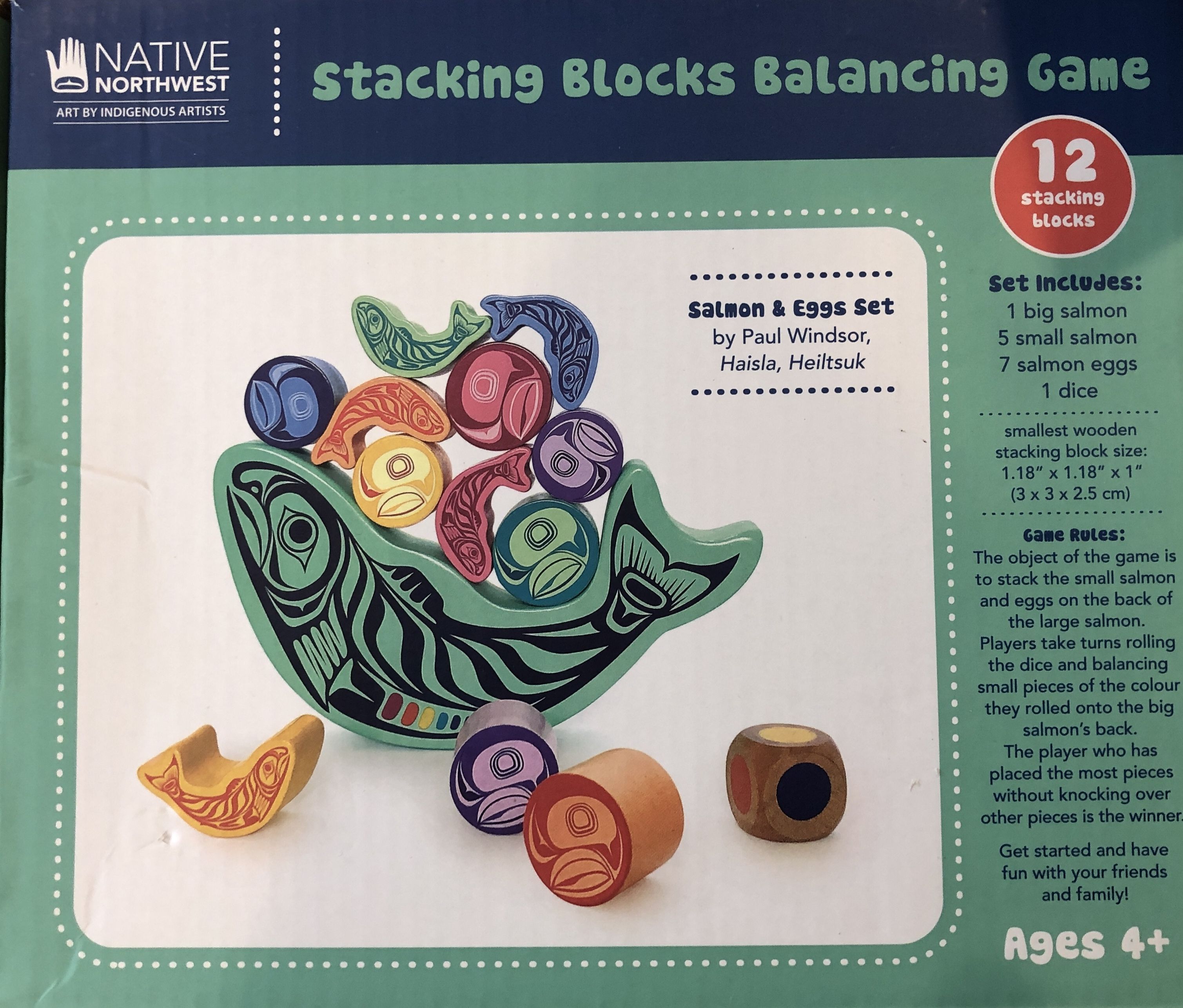Stacking Blocks Balancing Game