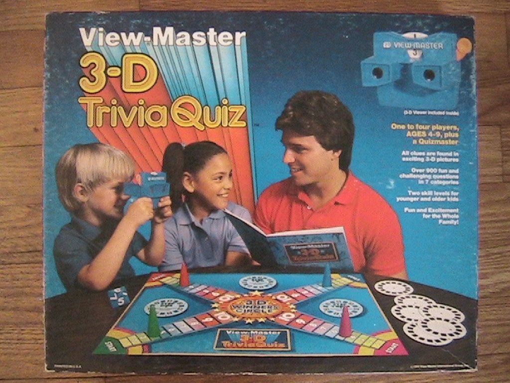 Coperta View-Master 3-D Trivia Quiz