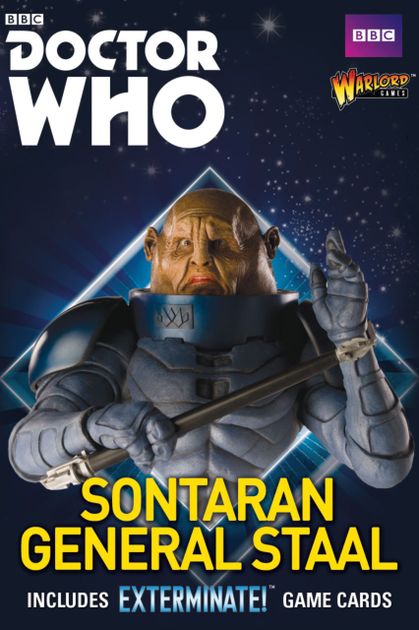 WARLORD GAMES DR WHO SONTARAN GENERAL STAAL EXTERMINATE
