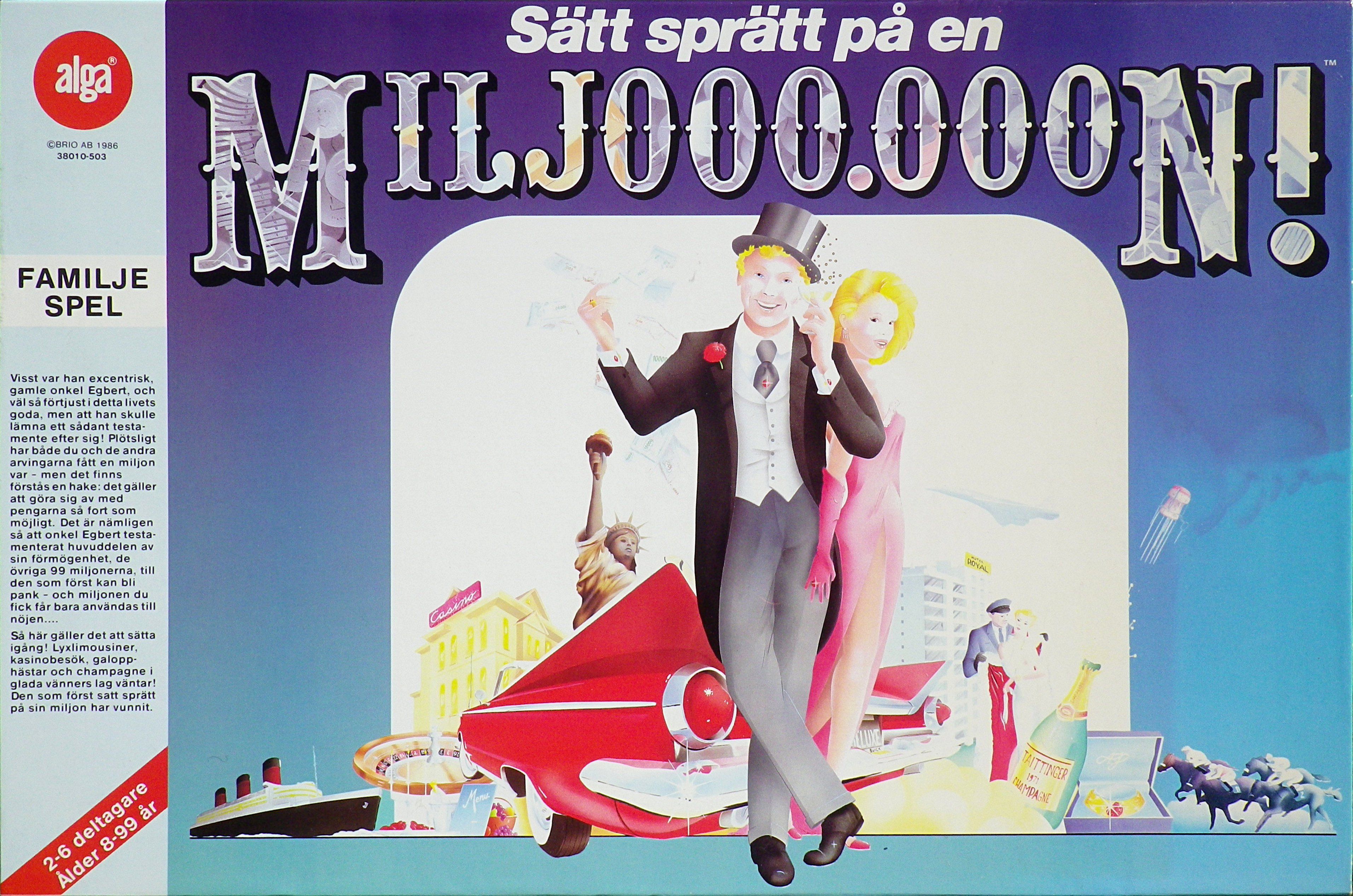 Sätt sprätt på en miljon!