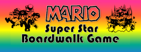 Mario Super Star Boardwalk Game cover art