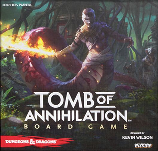 WIZKIDS DUNGEONS & DRAGONS TOMB OF ANNIHILATION BOARD GAME D & D Factory Sealed 