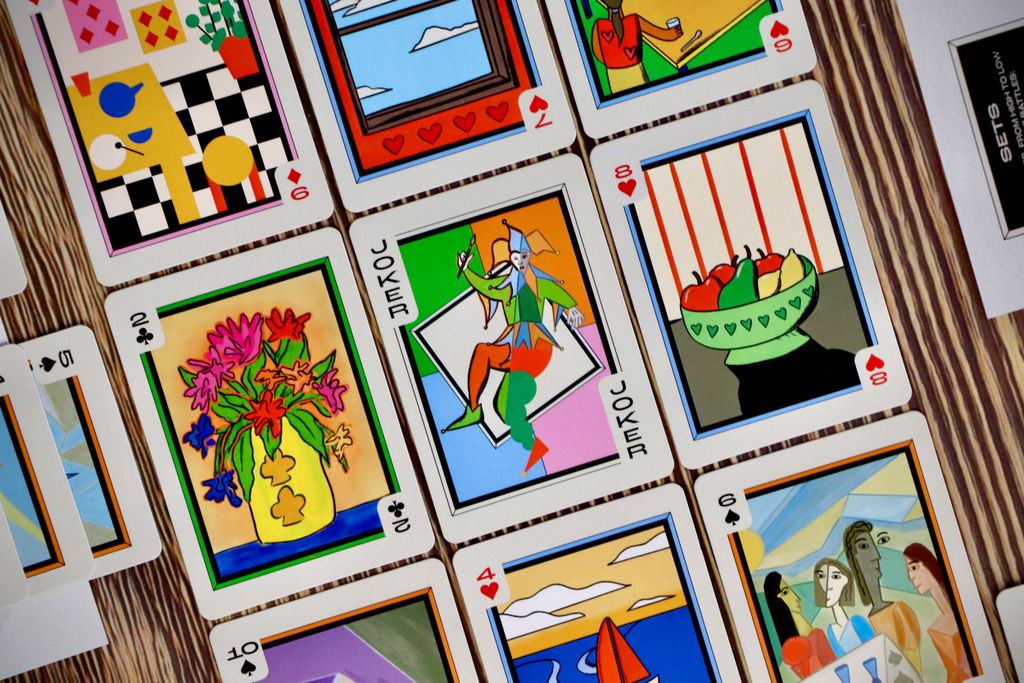 Illustration 9 de Gallery Gambit - Board Game & Designer Playing Cards