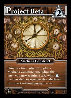 Ascension: Valley of the Ancients – Project Beta Promo Card