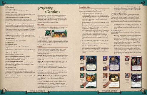 arkham horror card game rules reference Arkham Horror (2nd edition) Complete rules reference