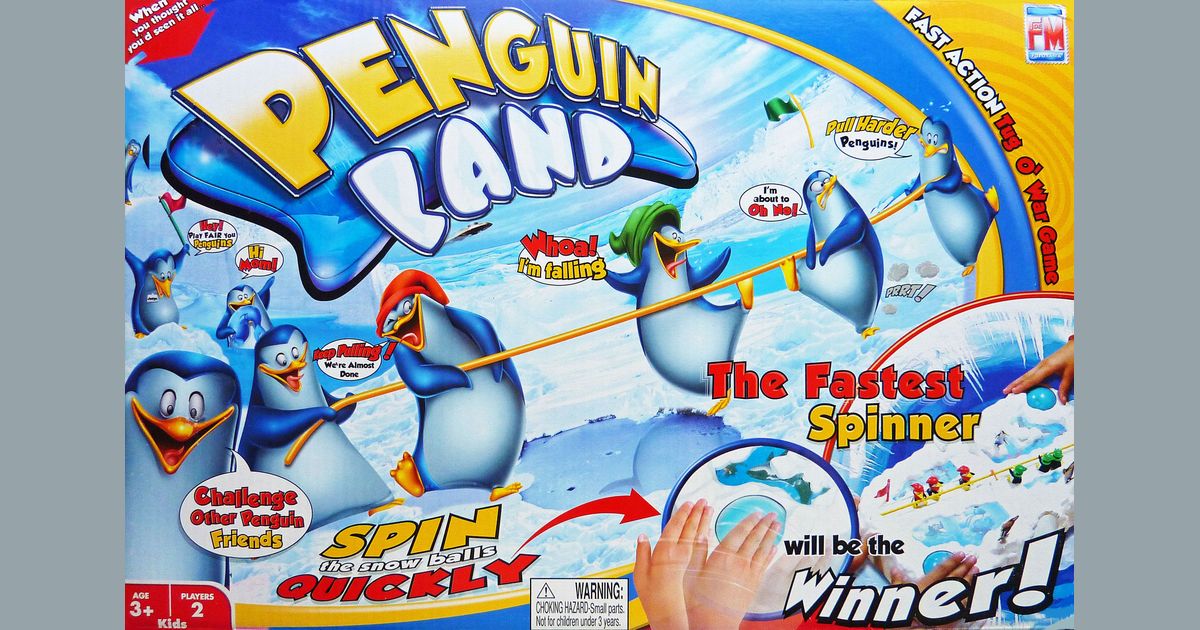 Penguin Land Board Game BoardGameGeek