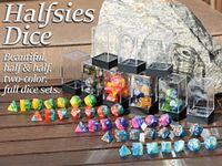 Board Game Accessory: The King's Armory: Halfsies Dice