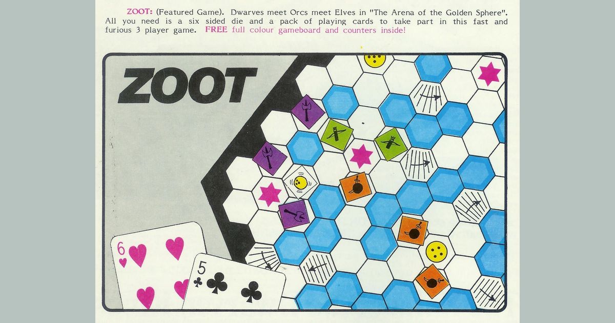 ZOOT Board Game BoardGameGeek