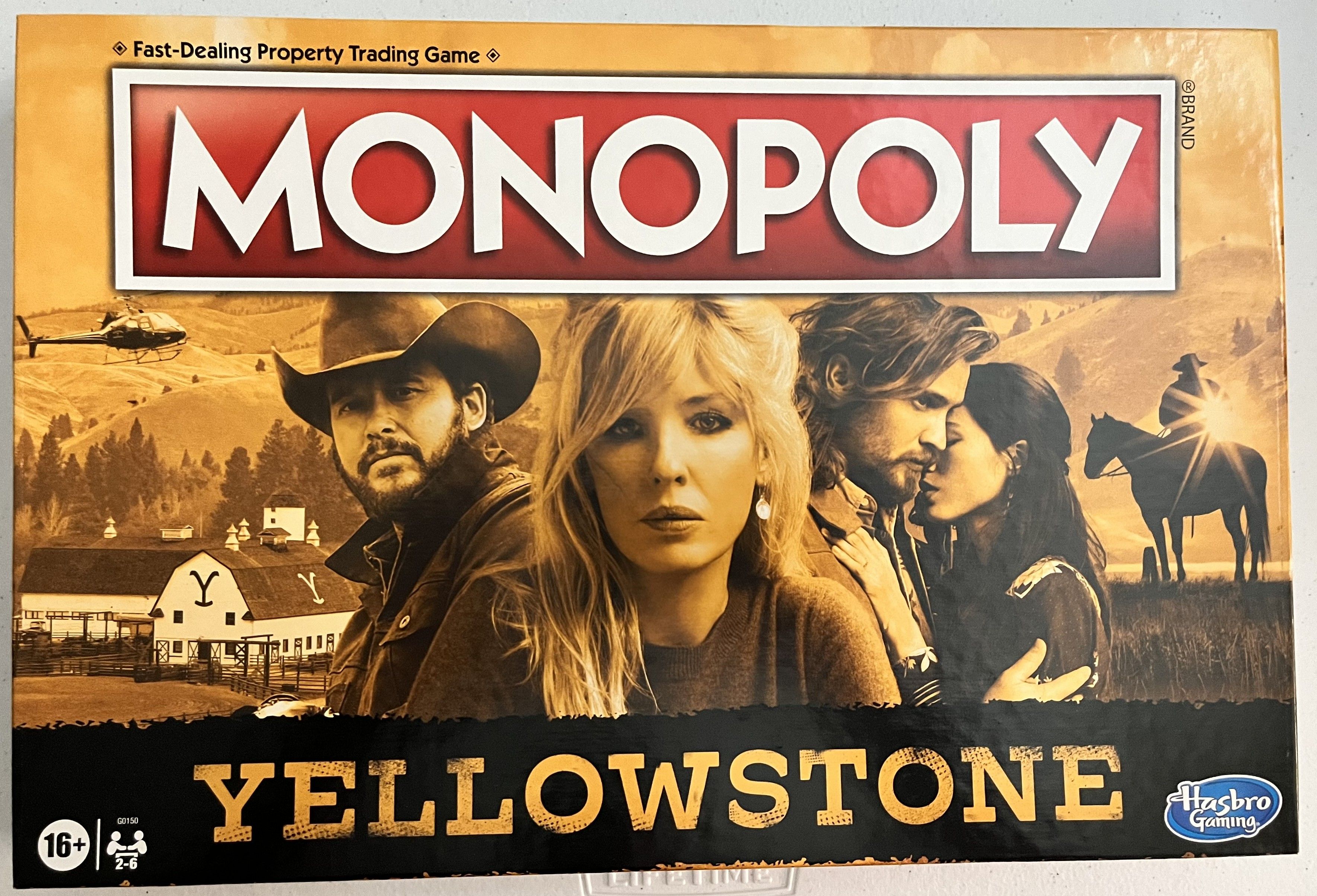 Coperta Monopoly: Yellowstone