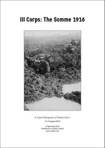 III Corps: The Somme 1916