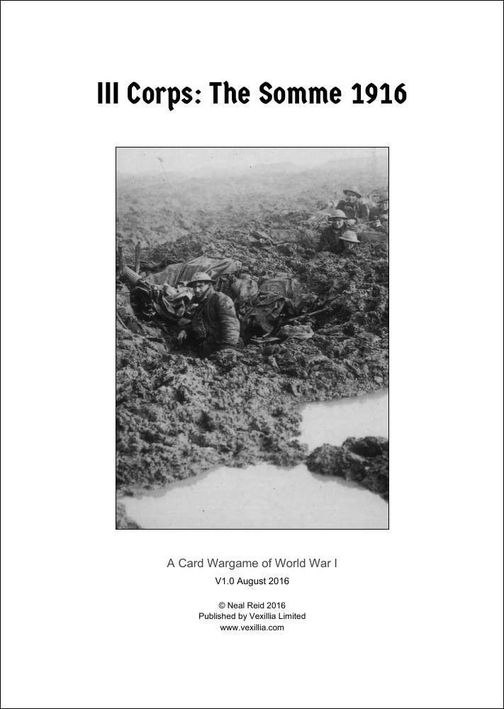 III Corps: The Somme 1916