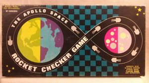 Apollo Space Rocket Checkers