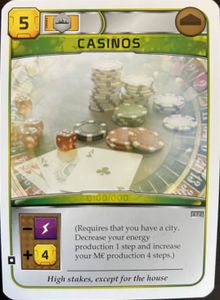 Terraforming Mars: Casinos Promo Card