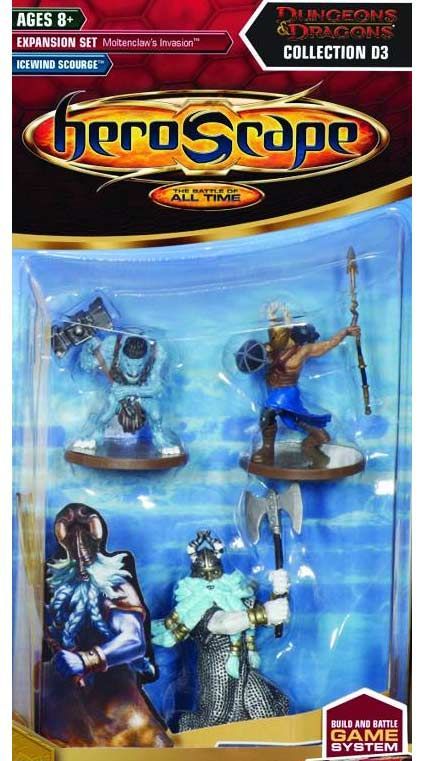 Heroscape: D3  Moltenclaw's Invasion – Icewind Scourge Army Expansion