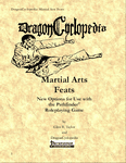 RPG Item: DragonCyclopedia: Martial Arts Feats