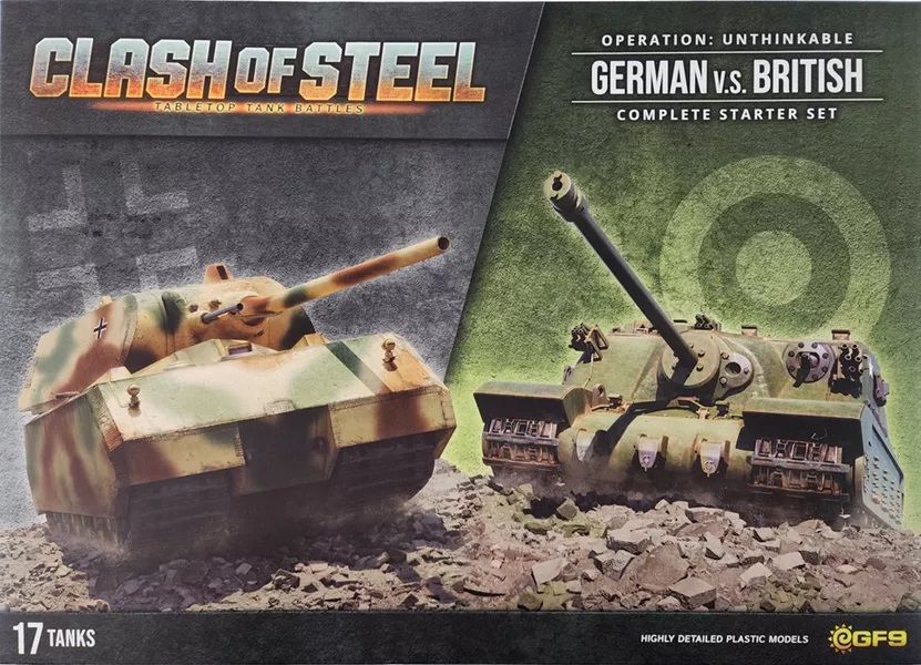 Clash Of Steel: Operation Unthinkable – German vs British Complete Starter Set
