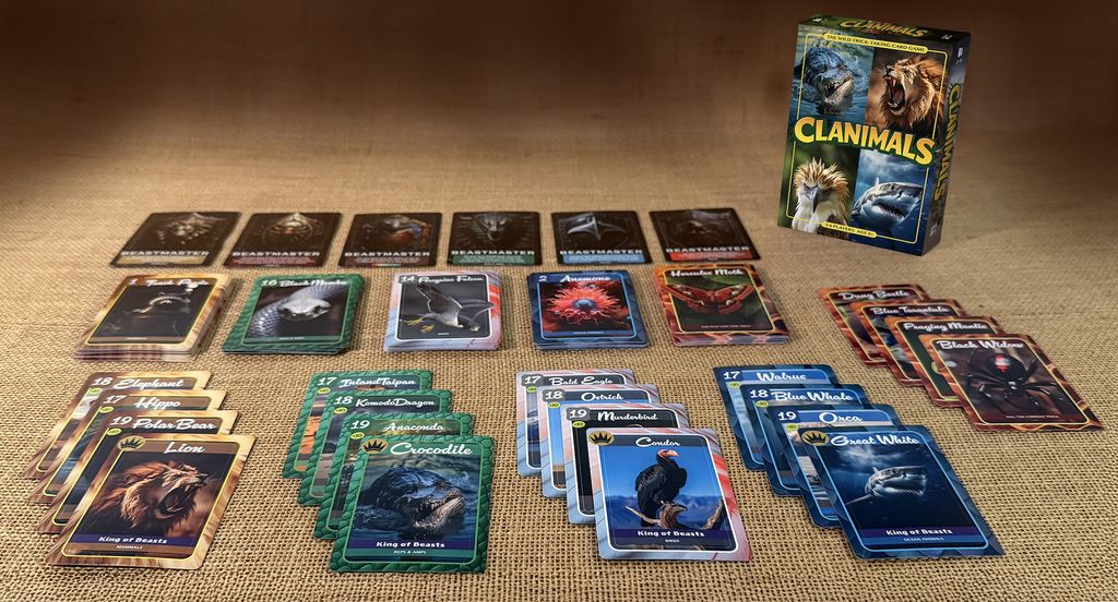 Illustration 8 de Clanimals: A Wild Trick-Taking Card Game